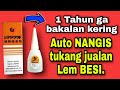 CARA AGAR LEM BESI / LEM KOREA/ LEM ALTECO MENJADI AWET DAN TIDAK CEPAT KERING SETELAH DI PAKAI