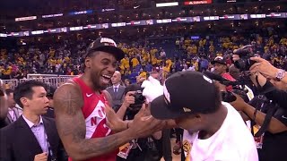 NBA Finals 2019 - Toronto Raptors Champions - Final Seconds and Trophy Award