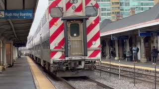 Short Railfanning at Chicago Union Station and Davis street/Evanston! #train #metra #youtube