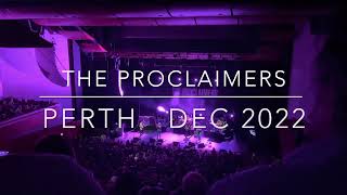 Proclaimers live Perth Concert Hall 14th Dec 2022