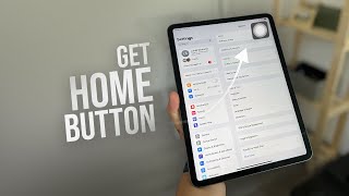iPad - How to Get Home Button on Screen (tutorial)