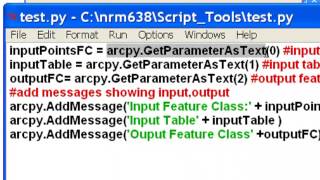 Week 10: 2) Introduction to ArcGIS Script Tools