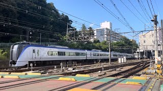 八王子街道踏切にて、JR東日本E353系特急かいじ 通過シーン