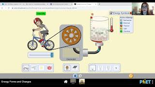 Energy Transformations PhET Simulation instructions