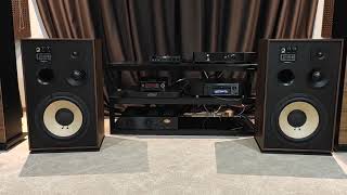 Floorstanding speakers Elipson Heritage XLS 15 +Amp Rega Elex R