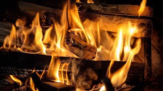 모닥불, 불소리, 장작 타는 소리 (고음질) | 10시간 | 집중, 치유, 명상, 수면, 깊은 잠 | 백색소음 | 10분 뒤 검은화면 | Fireplace, Fire | ASMR