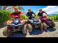 MAIN ATV DI GUNUNG!! HARUS EKSTRA HATI2!!