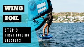 How to Wing Foil - Step 3: first sessions on a foiling board | Wind Fornells