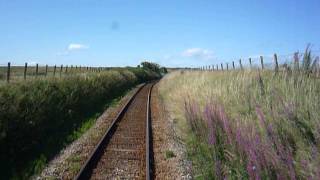 Cab view from a Scotrail 158 Georgemas to Thurso