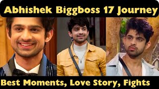 BiggBoss 17 Runner UP Abhishek Kumar Best Moments Of Journey | Abhishek Kumar Rollercoaster Journey