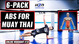 6 PACK ABS FOR MUAY THAI / 10 MINS FIGHTER'S CORE WORKOUT FOR BEGINNERS & PROS