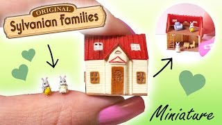 Miniature Sylvanian Families Inspired Tutorial // Tiny Dollhouse