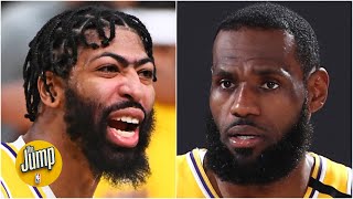 LeBron James or Anthony Davis: Who is more worthy of NBA Finals MVP? | The Jump