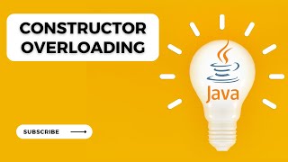 Constructor Overloading | Java Tutorial | E3schools