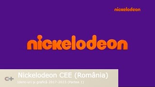 Nickelodeon CEE (România) ident-uri și grafică 2017-2023 (Partea 1)