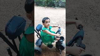 Evamol cycle riding 😃😃😃#shorts#shorts#cutebaby video