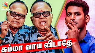Tamilrockers or Vishal : Whom do you appreciate? : Radha ravi Interview | Producer Council Issue