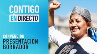 JORNADA CLAVE: Convención presentó borrador de nueva Constitución - Contigo en Directo