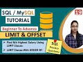 19- LIMIT and OFFSET in SQL | Find Nth highest salary using LIMIT Clause | Interview Question