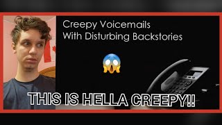 THESE ARE HELLA SUS, Reacting to 5 Disturbing Voicemails With Disturbing Backstories, Mr. Nightmare!