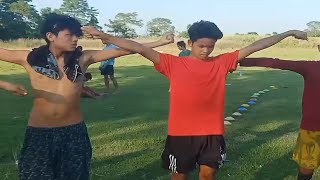 Local village boy football training ⚽ Halongbari