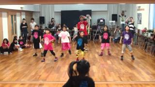 HIPHOP DANCE　ヒップホップダンス　四街道　RISE　キッズ　ベーシッククラス　2014　6.10