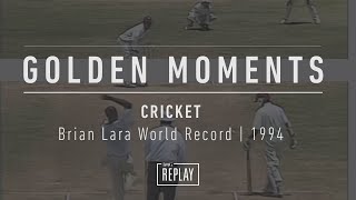 Brian Lara World Record 1994 England v West Indies | Cricket