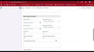 Creating a new transaction in Paperless Pipeline