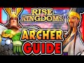 BEST Legendary ARCHER Investment Order for F2P! Rise of Kingdoms Archer Guide 2024