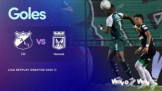 Deportivo Cali vs. Nacional  (goles) | Liga BetPlay Dimayor 2023-2 | Fecha 4