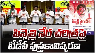 పిన్నెల్లి పైశాచికం పుస్తకావిష్కరణ | TDP Released Book on YSRCP Pinnelli Ramakrishna Reddy