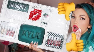 TESTING OUT THE *NEW* KYLIE JENNER HOLIDAY MAKEUP