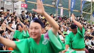 女踊りはしなやかな踊り阿波おどりAwaodori Tokushima「若獅子連 」