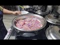 LET'S COOK PORK CHOP WITH CREAM AND MUSHROOMS SOUP/ HEAVY WHIPPING CREAM IN EOC SALADMASTER COOKWARE