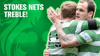 Anthony Stokes hat-trick: Hitman slams in third