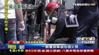 【TVBS】人為釀禍？遊覽車鑑識報告　車放5瓶汽油