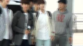 [Fancam] 120609 SUHO at ICN Airport