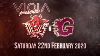 2020-02-22 - Cardiff Devils v Guildford Flames, Highlights