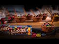 smarties cookie cauldrons with witch’s brew