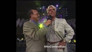 Mean, WOOOOOOOO, Gene! The Nature Boy and Mean Gene, Nitro's finest pairing! #WCW #Nitro #RicFlair