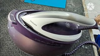 PHILIPS iron has a problem: steam doesn't come out, model GC9315