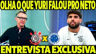 YURI ALBERTO DEU AULA AO VIVO! OLHA  O QUE ELE FALOU NO APITO FINAL!  ENTREVISTA EXCLUSIVA