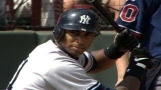 96 ALDS Gm4: Bernie Williams homers from both sides