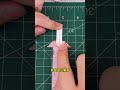 【daoche】origami 教你做一把看起來就很貴寶劍，超簡單，和孩子一起動手試試吧！ shorts shortvideo