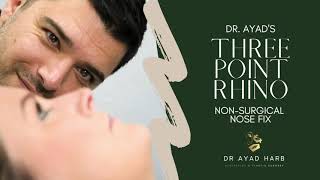 Signature 3-Point Rhino® Non-Surgical Nose Fix Treatment by Dr. Ayad Harb