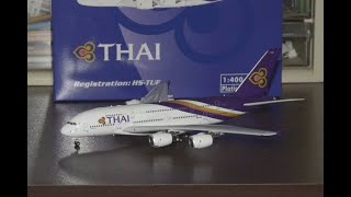 【模型收藏】Phoenix 1/400 AIRBUS A380-800 泰國航空 Thai Airways HS-TUF