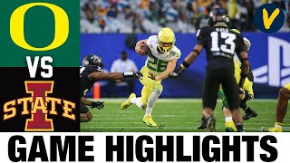 #25 Oregon vs #10 Iowa State Highlights | 2021 Fiesta Bowl Highlights| College Football Highlights