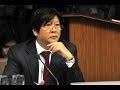 Sen. Bongbong Marcos - Rice smuggling modus operandi uncovered in Senate hearing 22-Jan-2014