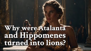 Why were Atalanta and Hippomenes turned into lions? Greek Mythology Story