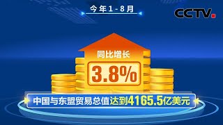 东盟成为中国第一大贸易伙伴 |《中国新闻》CCTV中文国际